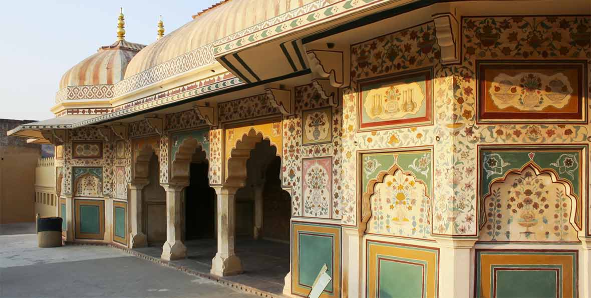 viaje a India: visita del fuerte de Amber en Jaipur