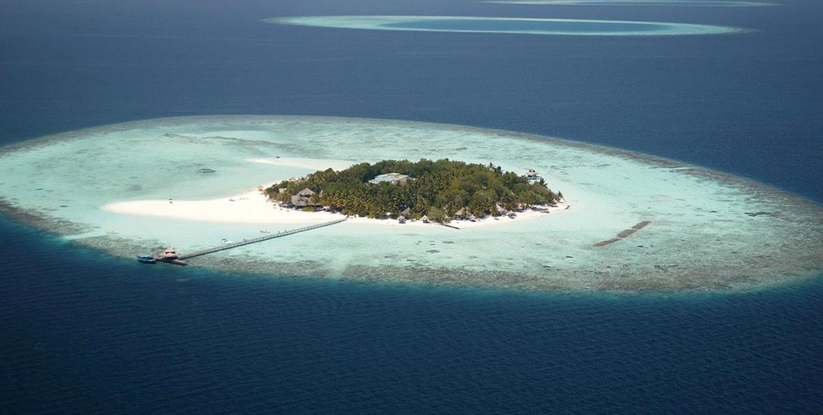 Foto aerea Banyan Tree Vabbinfaru Maldives