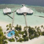 vista aerea Safari Island Resort & Spa Maldives