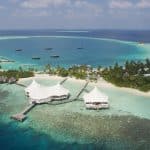 vista aerea Safari Island Resort & Spa Maldives