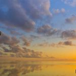 Dusit Thani Maldives a la puesta de sol