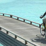 un paseo en bicicleta por Dusit Thani Maldives