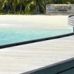 el muelle de llegada al Dusit Thani Maldives