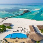 Cocoon Maldives Aerial Main Pool - arenatours.com