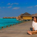 Cocoon Maldives pareja y Water villas