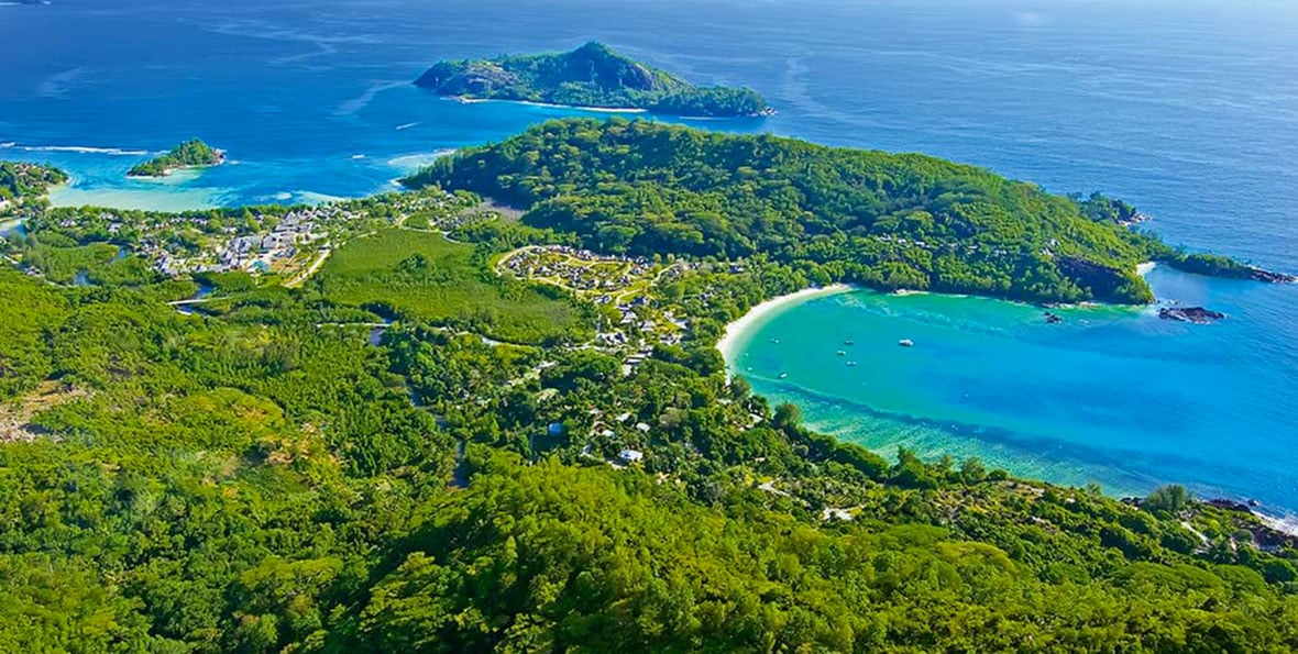 Ephelia Seychelles Aerial View - arenatours.com