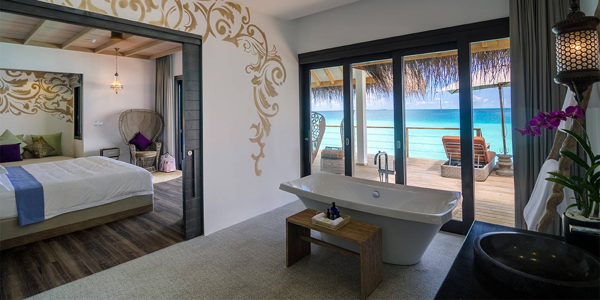 Private Pool Villa en Finolhu Baa Atoll Maldives