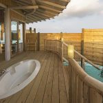 Soneva Jani Bedroom Overwater Villa Outdoor Shower - arenatours.com