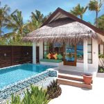 Oblu Sangeli Maldives Deluxe Beach Villa Pool - arenatours.com