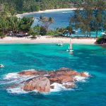 aguas azules en Constance Lemuria Seychelles