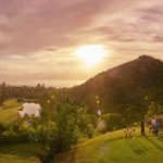 puesta de sol en Constance Lemuria Praslin