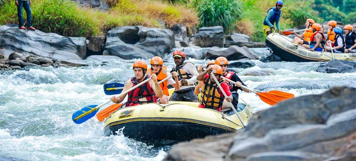 Rafting en Kitulgala