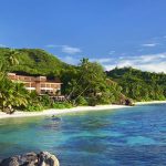 vista aerea DoubleTree Resort by Hilton Seychelles