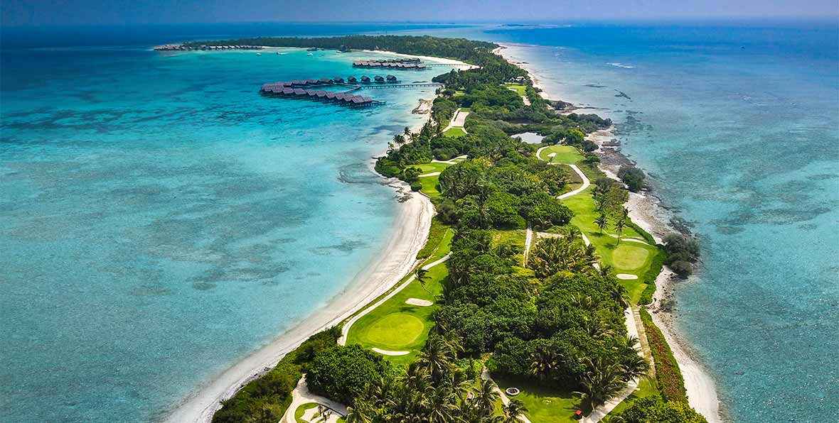 el golf club de Shangri-La's Villingili Maldives