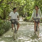 paseo en bicicleta en Shangri-La's Villingili Resort