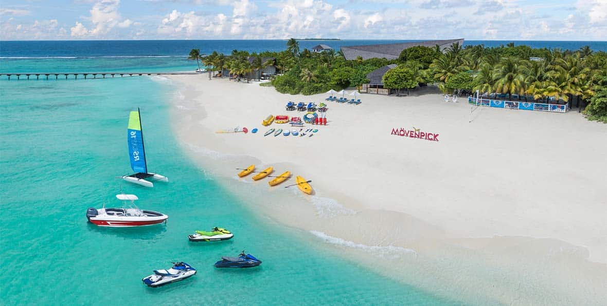 Watersports Movenpick Resort Maldives - arenastours.com -