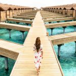 muelle de las water villas en Reethi Faaru Resort