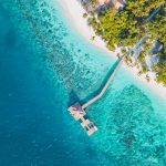 el muelle de Reethi Faaru Resort