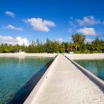 muelle de llegada a Summer Island Maldives