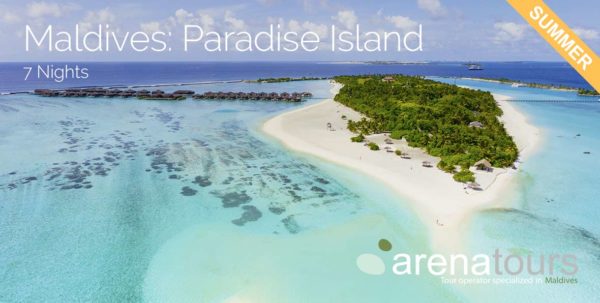 oferta de viaje a maldivas todo incluido en Paradise Island