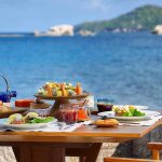 comida privada en Six Senses Seychelles