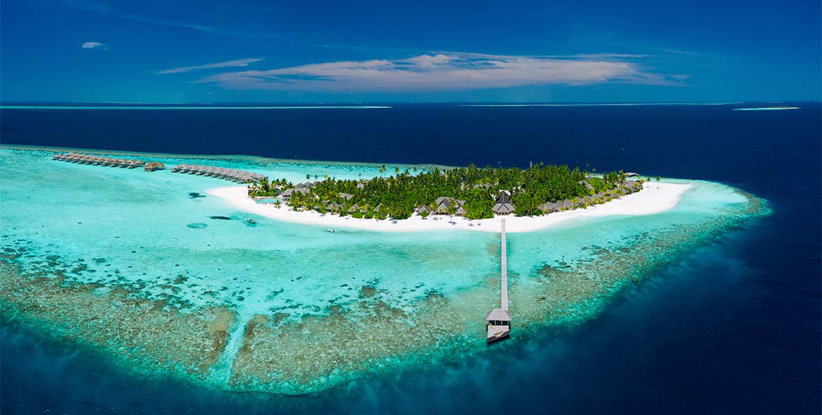 vista aerea Baglioni Resort Maldives