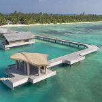 muelle de llegada a la isla de The Residence Maldives at Dhigurah