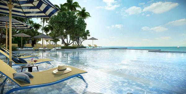 SAii Lagoon Maldives, Curio Collection by Hilton pool area