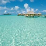 laguna y villas en Bora Bora Pearl Beach Resort & Spa