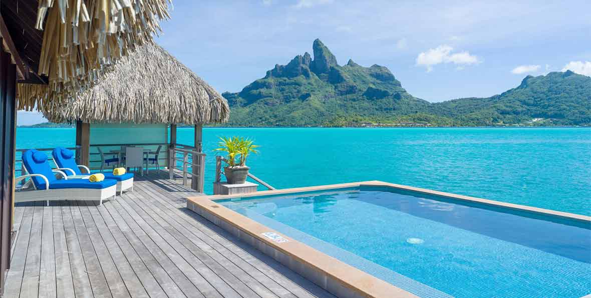 St Regis Bora Bora Resort Overwater Royal Otemanu Bedroom Villa - arenatours.com