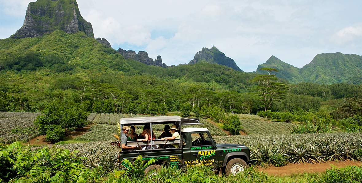 safari en 4x4 en Polinesia Francesa