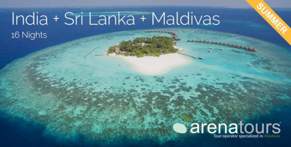 oferta de viaje combinado india + sri lanka + maldivas, 13 noches verano 2020