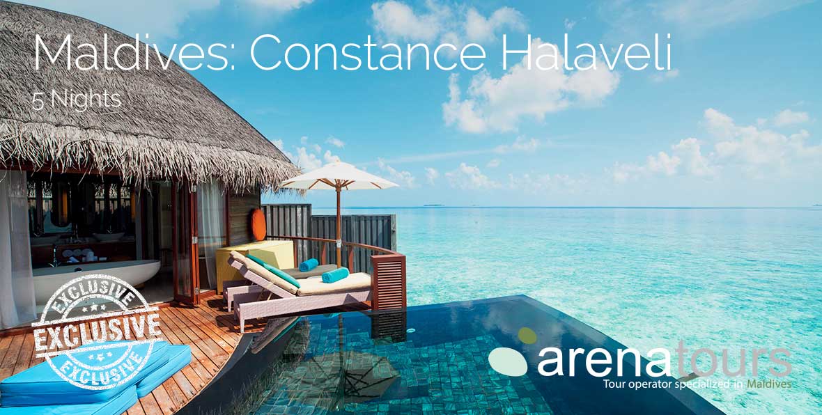 Oferta de viaje a Maldivas en Constance Halaveli, 5 noches
