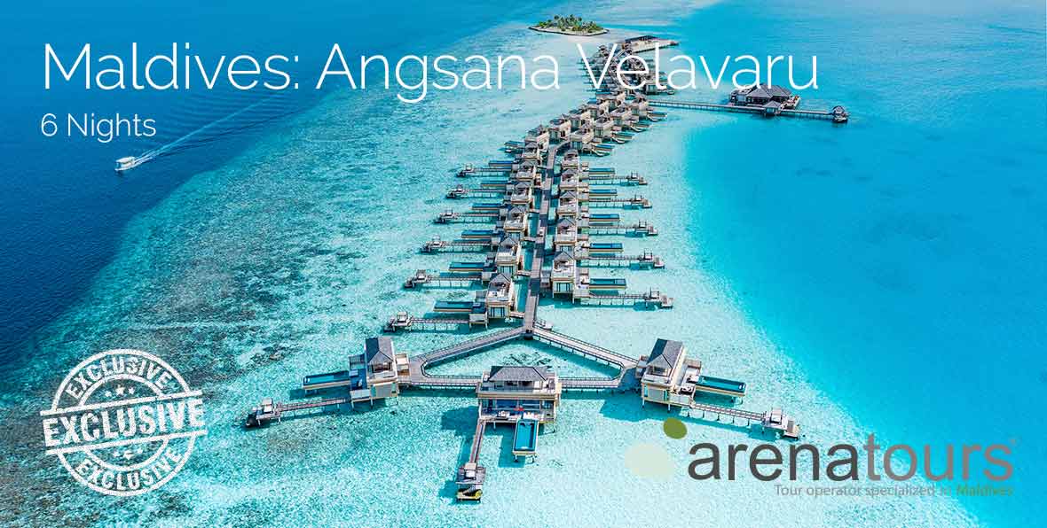 Offerta di viaggio alle Maldive nel Angsana Velavaru, 6 notti