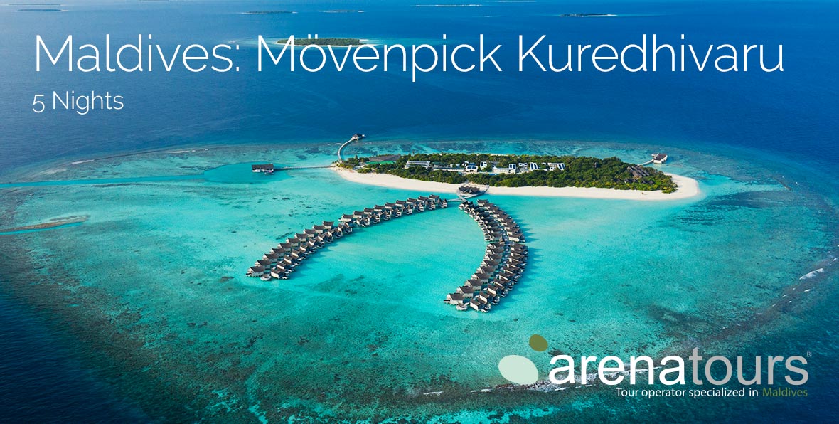 Offre de voyage aux Maldives: 5 nuits au Mövenpick Resort Kuredhivaru