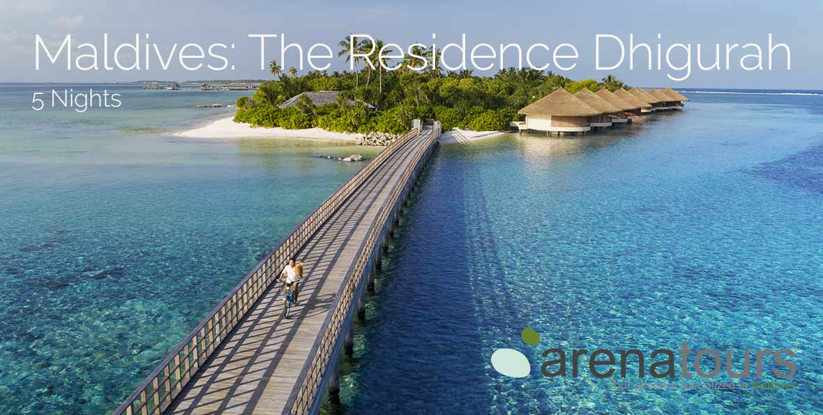 Oferta de viaje a Maldivas en The Residence Dhigurah, 5 noches