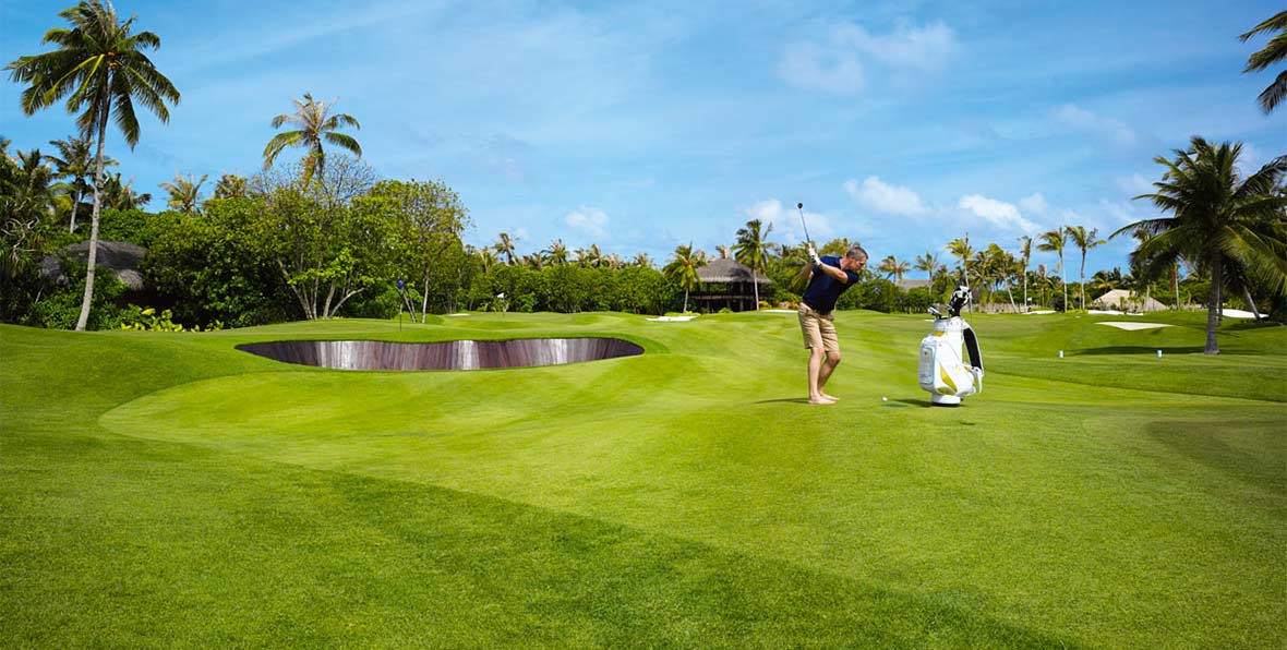 Velaa Private Island Maldives Golf - arenatours.com