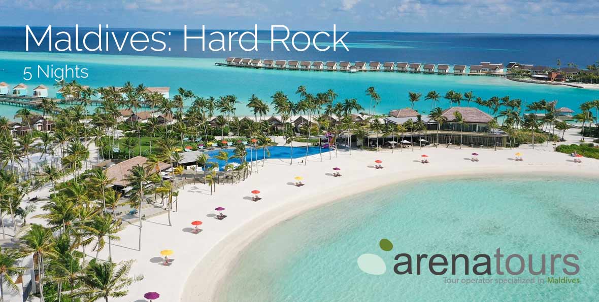 Oferta de viaje a Maldivas: 5 noches en Hard Rock Hotel Maldives
