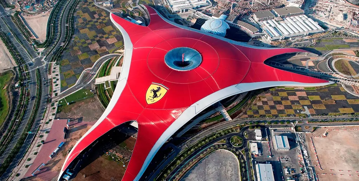 Ferrari World, eine Welt voller Abenteuer