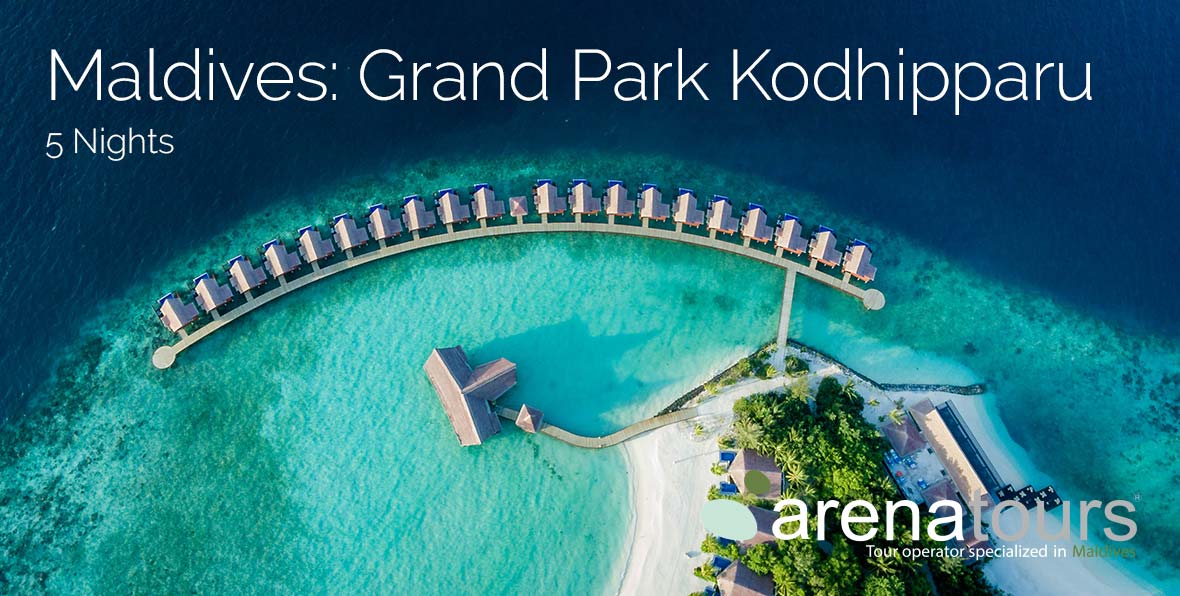 Viaje a Maldivas en Grand Park Kodhipparu, 5 noches