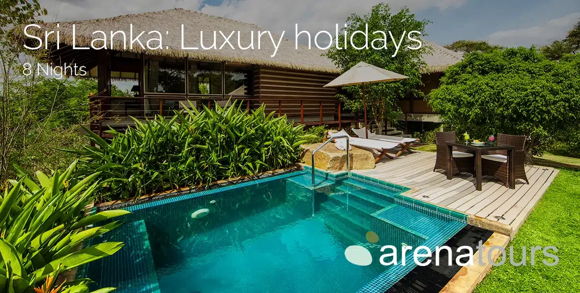 Vacaciones Lujo en Sri Lanka: villa con piscina privada