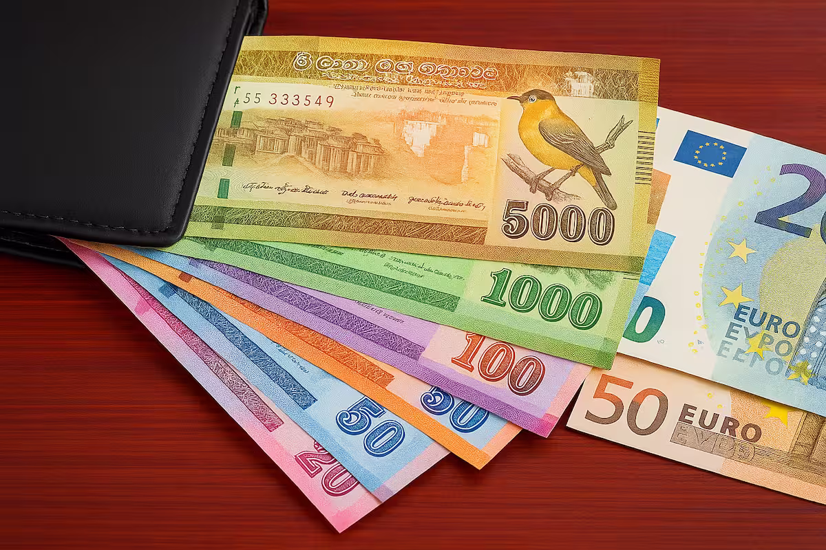 Moneda Sri Lanka rupia LKR presupuesto viaje