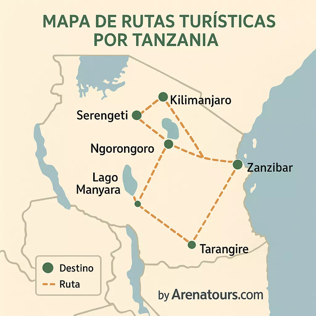 Guía de Tanzania by Arenatours