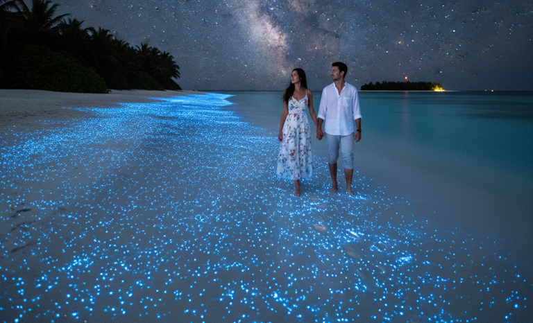 Bioluminiscencia En Maldivas Raaya - arenatours.com
