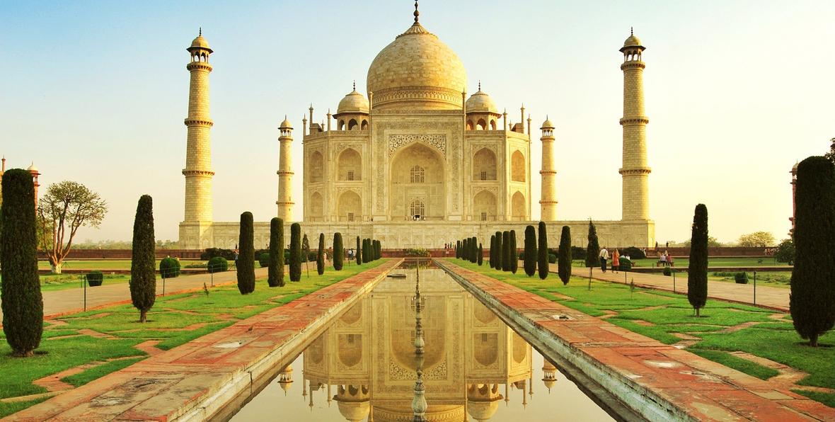 Vista del Taj Mahal