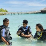 clases de buceo en Ayada Maldives