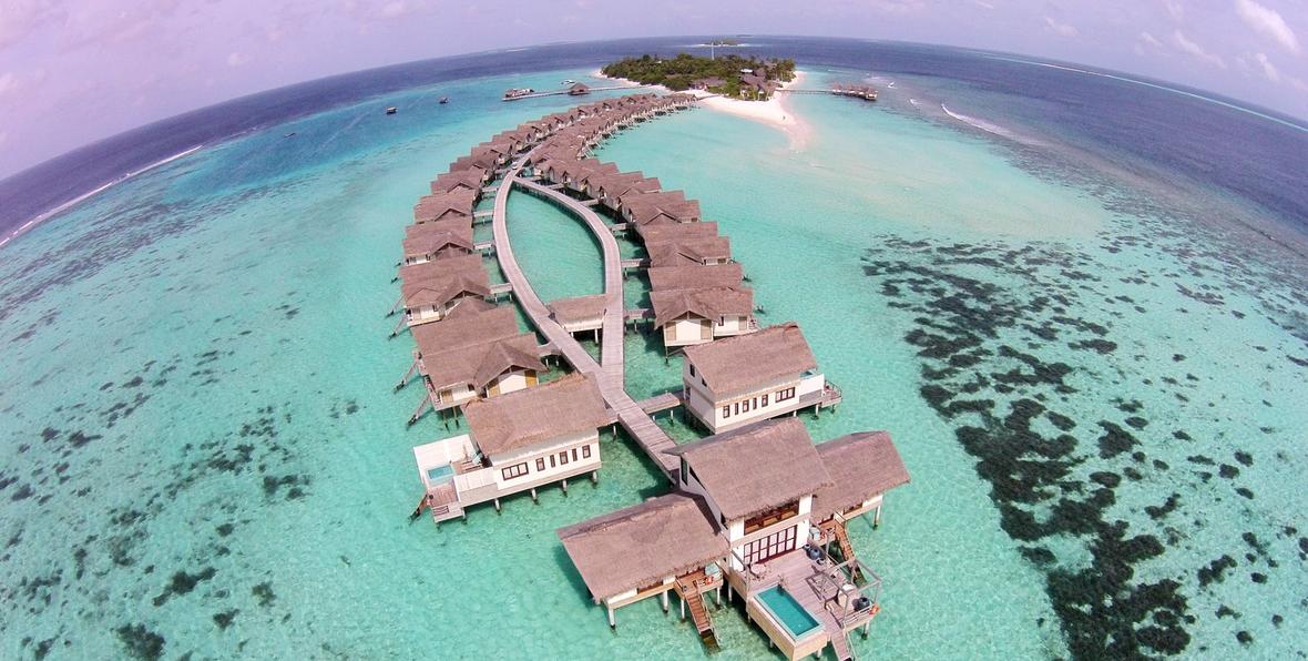 las water villas del Loama Resort Maldives