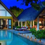 vista exterior de la beach villa de One & Only Reethi Rah Maldives