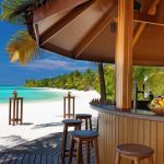 bar de la playa en Sheraton Maldives