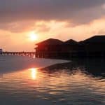 Puesta de sol en Maldivas, Vilamendhoo Island Resort